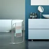 relaxdays 10020462_0 relaxdays Handtuchständer CURVY silber Anteprima dell’immagine prodotto 3