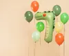 Bunter Krokodil-Folienballon Zahl 7 für Kindergeburtstage Produktbild-Vorschau 9