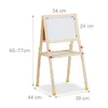 relaxdays 10027237_0 relaxdays Kindertafel 34,0 x 24,0 cm Náhled obrázku produktu 4
