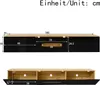 Mobile TV Sweiko, 180 cm, superficie lucida, con Anteprima dell’immagine prodotto 7