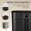 SONGMICS Abfalleimer Küche 50 L Edelstahl Tretmülleimer mit Produktbild-Vorschau 5
