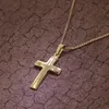 trendor 75125 Anhänger Kreuz 585 Gold (14 Karat) mit goldplattierter Kette 3 Produktbild-Vorschau