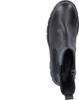 A top-down view of a black leather Chelsea boot against a white background. Anteprima dell’immagine prodotto