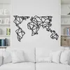 Wallity, Mappa del mondo in metallo 4, decorazione da Anteprima dell’immagine prodotto 1