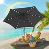 Izrielar LED Sonnenschirm 2,7 m – Stabiler Balkonschirm mit Produktbild-Vorschau 7