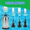 CHM GmbH® Flachsaugpumpe Edelstahl 400 Watt Kellerpumpe, Produktbild-Vorschau 5