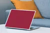 MuchoWow® Laptop Aufkleber Sticker Cover Rot - Einfarbig Produktbild-Vorschau 4