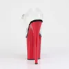 FLAMINGO-808 Damen Sandale von Pleaser, Transparent Schwarz Produktbild-Vorschau 4