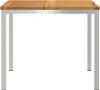 vidaXL Table de salle à manger 90 x 90 x 75 cm en bois Voir les images du produit 3