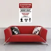 Warning Sign Poster Zombie Outbreak Produktbild-Vorschau 2