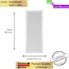 ben+camilla.com offene Lamellentür 99,3x39,4cm weiß PREMIUM Produktbild-Vorschau 2