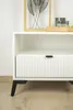 Noga meblowa w stylu loft kotwica czarny mat, wysokość 12 Podgląd zdjęcia produktu 5