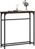 vidaXL Konzolový stôl Smoked Oak 75x19,5x75 cm Inžinierske Náhľad obrázku produktu 3