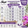 Sleepy Easy Clean Oberflächenreinigungstücher Orchid Garden Podgląd zdjęcia produktu 1