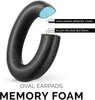 A close-up, cutaway view of an oval earpad, highlighting its construction. Náhled obrázku produktu
