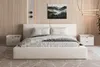 MOEBLO Polsterbett aus Bouclé Bett 06 – Doppelbett mit Produktbild-Vorschau 2