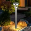 LED Solar Steckleuchte, Edelstahl, Bewegungsmelder, H 95 cm Produktbild-Vorschau 1