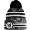 NFL Las Vegas Raiders Sideline 2019 Cappello di lana con Anteprima dell’immagine prodotto 3