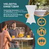 People at a party or garden event with a table and drinks. Produktbild-Vorschau