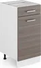 Küchenunterschrank Vicco R-Line Edelgrau 40 cm ohne Produktbild-Vorschau 1