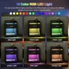 Nachttisch mit LED-Beleuchtung 58cm hoch mit 1 Schubladen 2 Produktbild-Vorschau 4