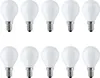 10 x Leuci Glühbirne Tropfen 40W E14 Opal Weiss MATT Produktbild-Vorschau 2