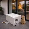 QLS Casetta per gatti resistente alle intemperie in Anteprima dell’immagine prodotto 2
