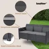 Divano da giardino in rattan a tre posti Allibert CLAIRE 3 Anteprima dell’immagine prodotto 7