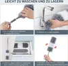 Teleskopická sada prachovky se 2 hlavami mop z mikrovlákna Náhled obrázku produktu 7
