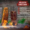 Premium Flammlachsbrett aus hochwertigem Edelstahl – Produktbild-Vorschau 2