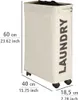 WENKO Wäsche Sammler Korb Sortierer 43 L CORNO beige Sack Produktbild-Vorschau 7