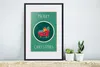 MuchoWow® MuchoWow® Gerahmtes Poster Schlitten - Geschenke Produktbild-Vorschau 3