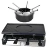 Emerio Raclettegrill,8 Pfannen antihaft Thermostat Anteprima dell’immagine prodotto 5