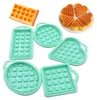 5 Stück Silikonform Backform, Waffelbackform Produktbild-Vorschau 1