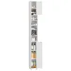 Yaheetech Badezimmerschrank, 20 cm schmaler Badschrank, 180 Produktbild-Vorschau 1