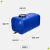 Garronda Réservoir d'eau 280 litres Réservoir d'eau avec Voir les images du produit 2