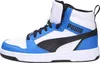 Puma Rebound V6 Mid Jr White-Black-Racing Blue Größe EU Produktbild-Vorschau 7