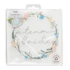 Tovaglioli floreali Team Bride, 16 pezzi, 33x33cm Anteprima dell’immagine prodotto 3