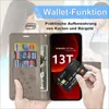 Hülle Xiaomi 13T / 13T Pro, Handy Tasche Handyhülle Wallet Produktbild-Vorschau 6