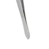 A close-up shot of the tip of a pair of tweezers against a white background. Produktbild-Vorschau