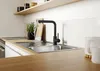 Blanco Mila-s Dt Hp Schwarzmatt Wasserhahn - Blanco Produktbild-Vorschau 2