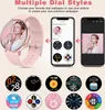 (Růžové) Bluetooth Smartwatch pro dospělé, fitness tracker Náhled obrázku produktu 6