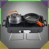 RealG RC-K-935 Skládací kempingový přenosný zahradní gril s Náhled obrázku produktu 16