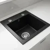 Faizee Home | Compact Granitspüle Schwarz 41 x 44 cm – Produktbild-Vorschau 6