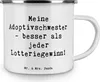 Mr. & Mrs. Panda Pott Spruch Adoptivschwester Wunder - Weiß Produktbild-Vorschau 3