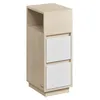 A narrow bedside table with two drawers and an open shelf. Náhled obrázku produktu