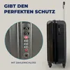 MuchoWow® Koffer Handgepäck Trolley Rollkoffer Kleine Produktbild-Vorschau 3