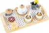 Holz Teeservice für Kinder – 17-teiliges Rollenspiel-Set Produktbild-Vorschau 11