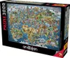 Puzzle 3000 dielikov - Ndhern mapa sveta Náhľad obrázku produktu 2