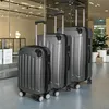 Set mit 3 Hartschalenkoffern aus ABS, Grau, 20"/24"/28" – Produktbild-Vorschau 9